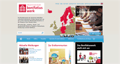 Desktop Screenshot of bonifatiuswerk.de